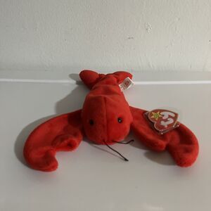 TY Beanie Baby PINCHER June 19, 1993 P.E. Pellets With TAG